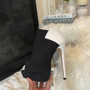 Black&White Platform Stiletto